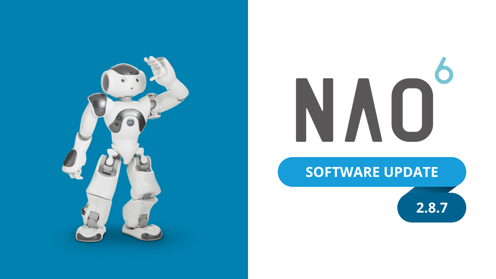 NAO6 的新軟件更新 2.8.7 現(xiàn)已推出！
